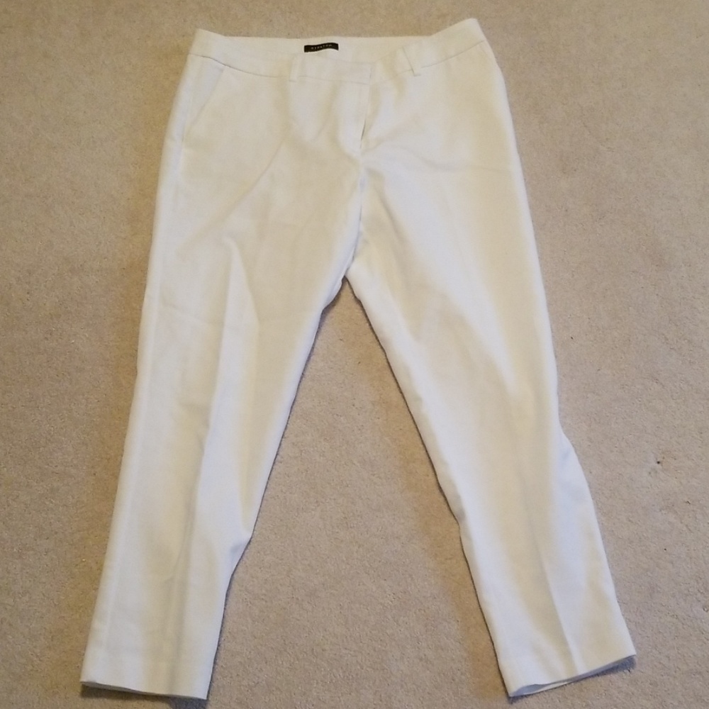 Jones New York White Stretch Pant